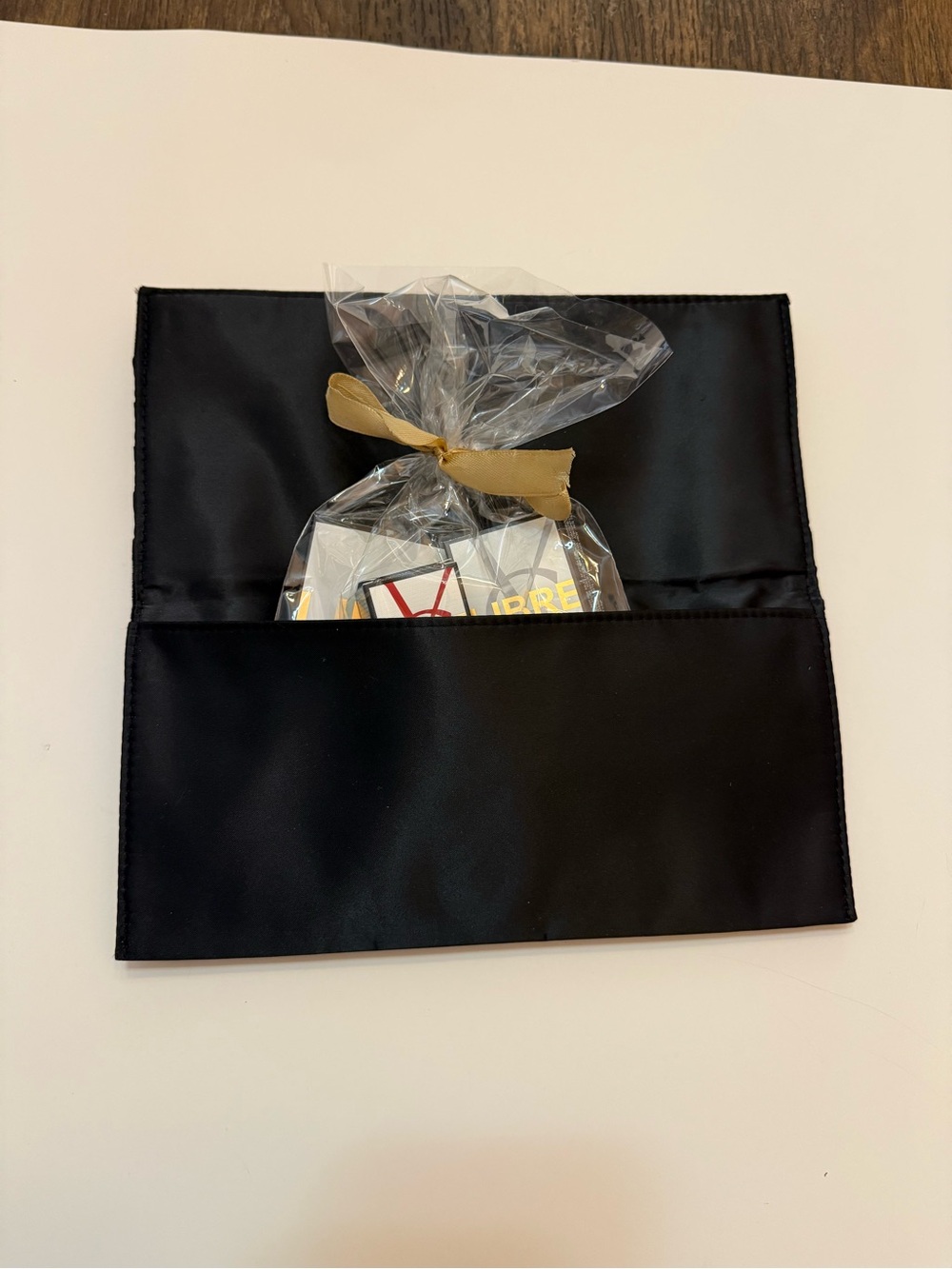 Yves Saint Laurent Black Satin & Velvet Waist Cummerbund with YSL Monogram & ysl - Picture 4 of 9